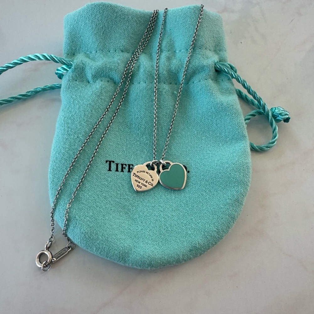 Tiffany & Co. mini hearts necklace